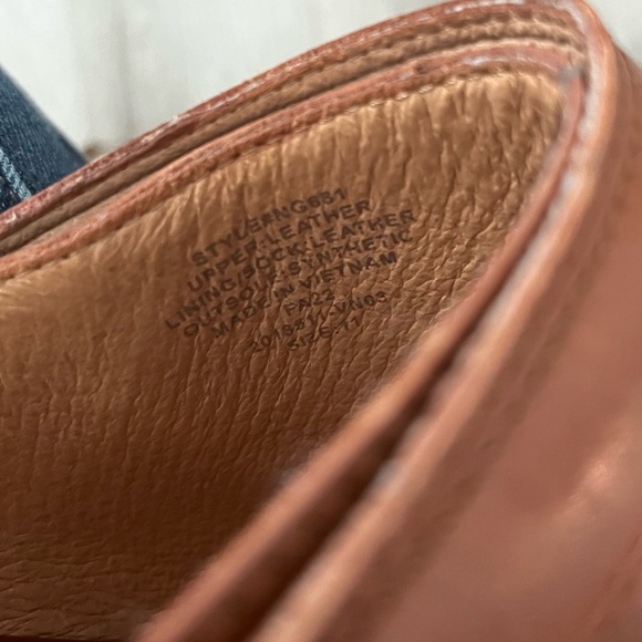 Madewell Women’s The Cecily Clog in Oiled Leather English Saddle - Size 11 - Picture 7 of 8